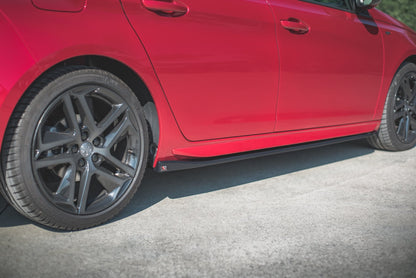 Side skirts diffusers peugeot 308 gt mk2 facelift