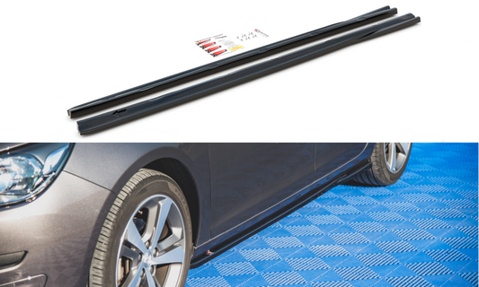Side skirts diffusers peugeot 308 sw mk2 facelift