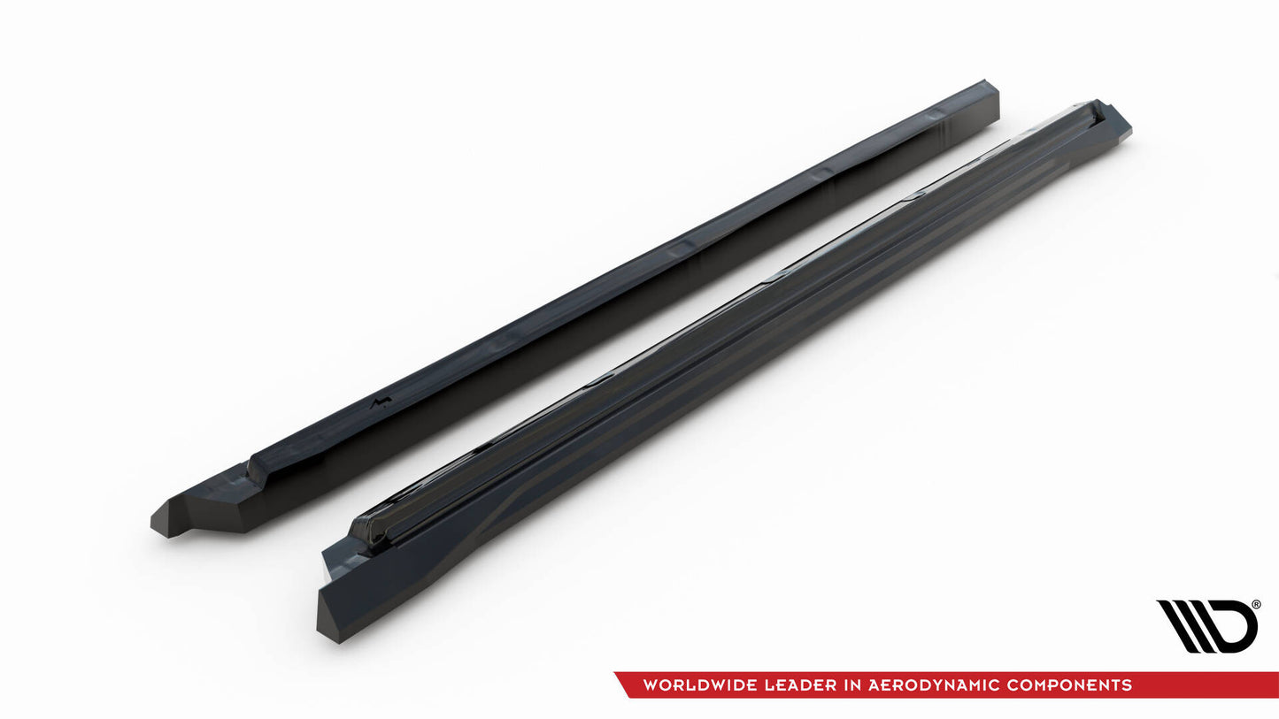 Side skirts diffusers peugeot 408 mk1