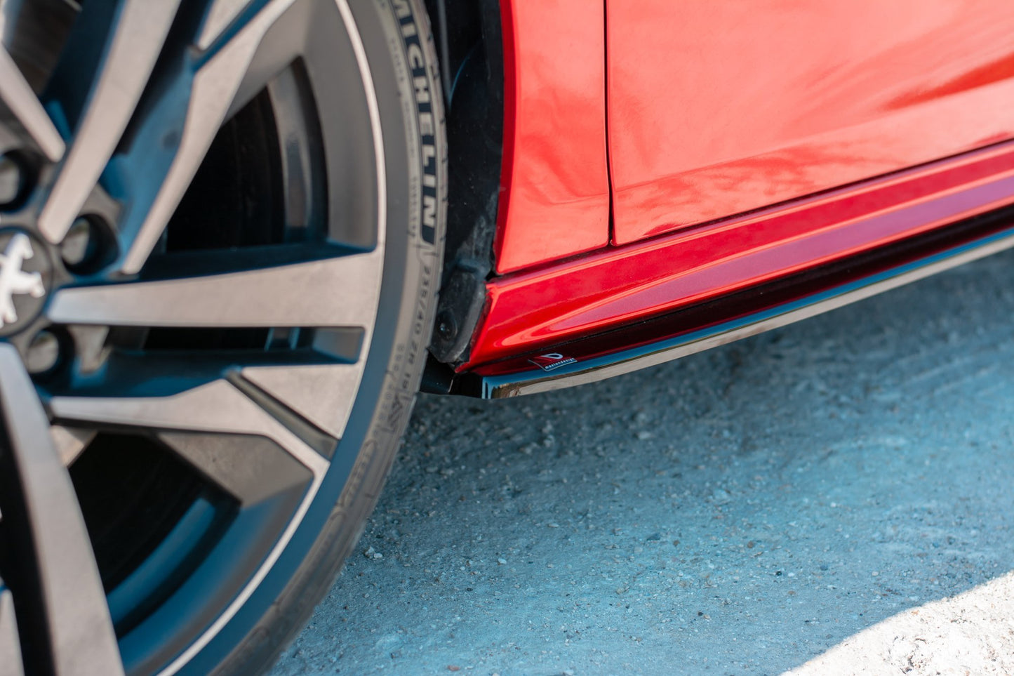 Side skirts diffusers peugeot 508 mk2