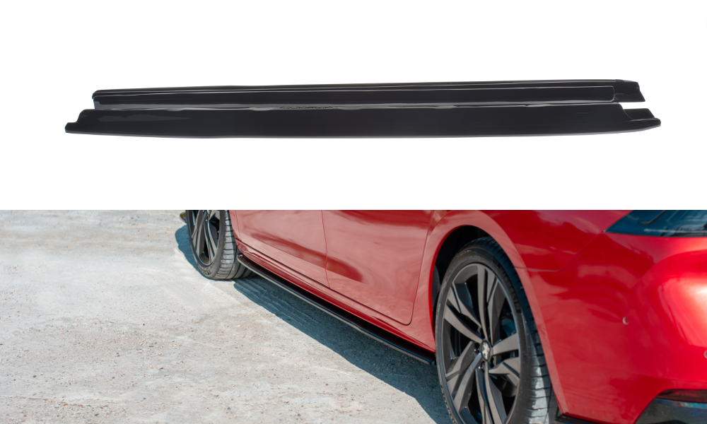 Side skirts diffusers peugeot 508 mk2