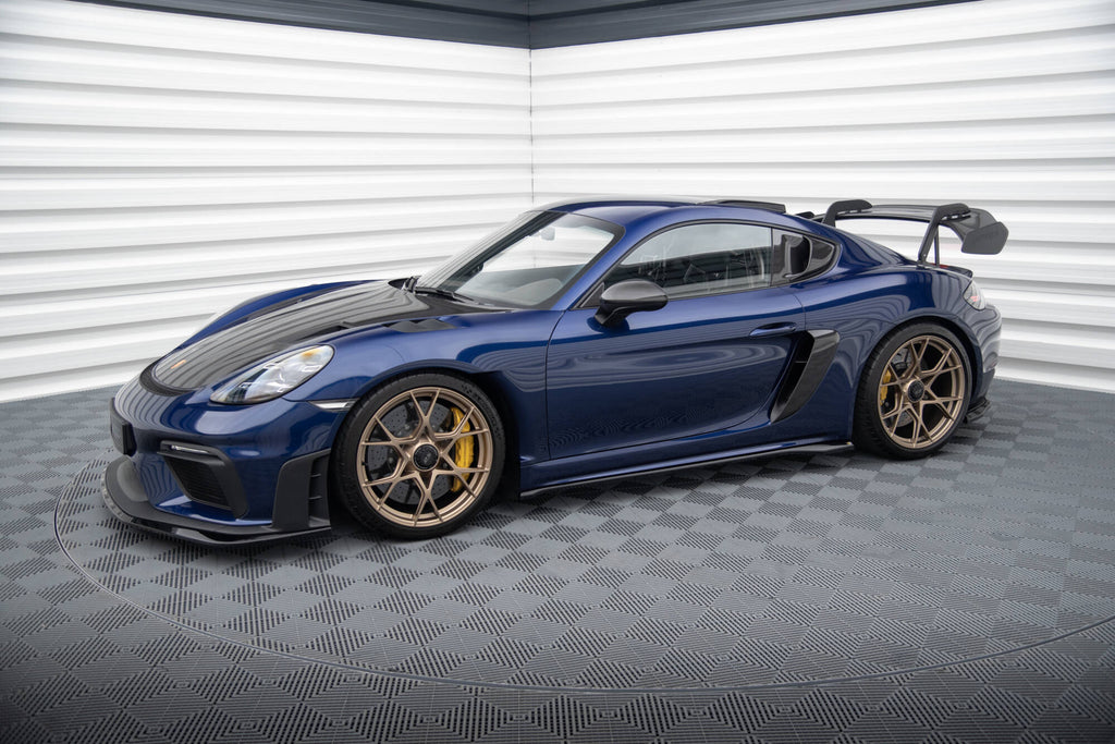 Side skirts diffusers porsche 718 cayman gt4 rs 982c