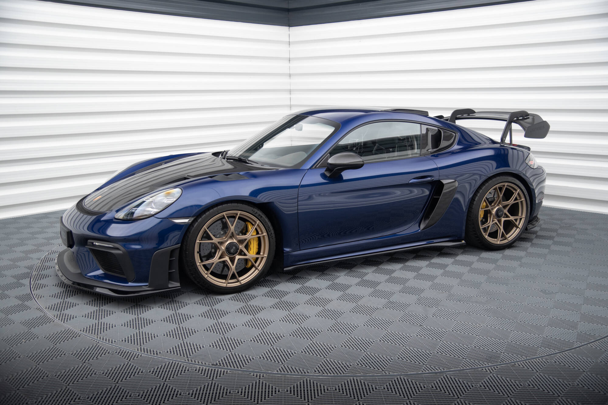 Side skirts diffusers porsche 718 cayman gt4 rs 982c