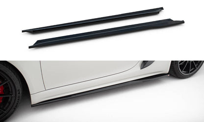 Side skirts diffusers porsche 718 cayman gts 982c