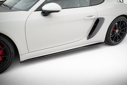 Side skirts diffusers porsche 718 cayman gts 982c