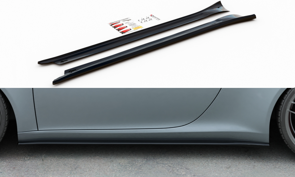 Side nederdele diffusorer Porsche 911 Carrera 991