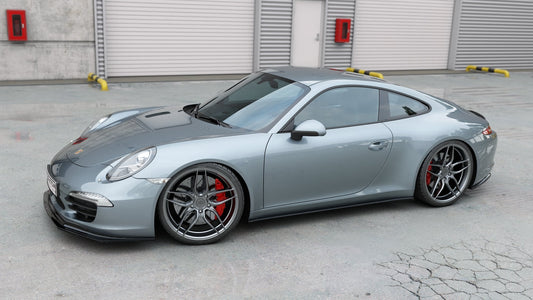 Side skirts diffusers porsche 911 carrera 991
