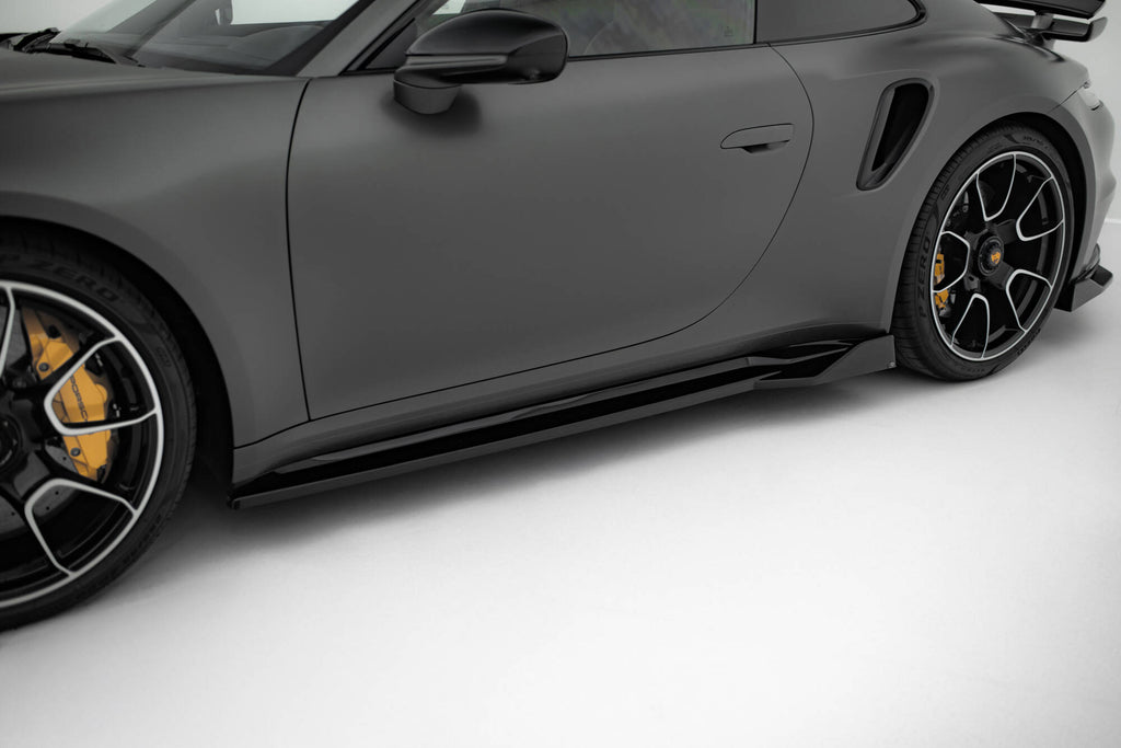 Side skirts diffusers porsche 911 turbo s sport package 992