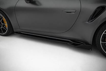 Side skirts diffusers porsche 911 turbo s sport package 992