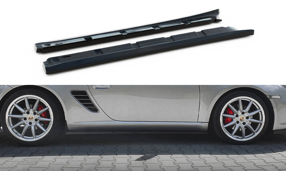 Side skirts diffusers porsche boxster 987