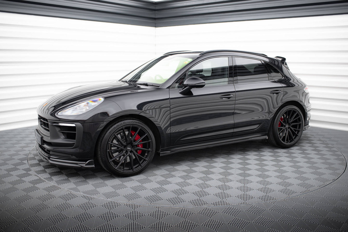 Side skirts diffusers porsche macan t / gts mk1 facelift 2