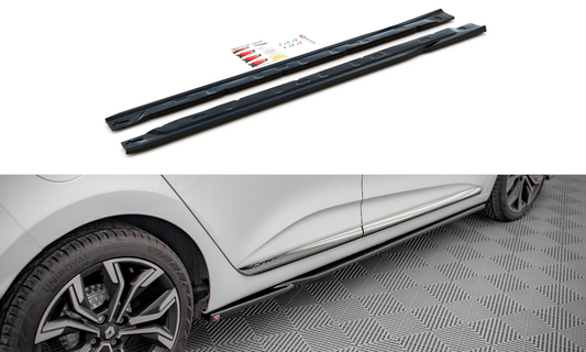 Side skirts diffusers renault clio mk5