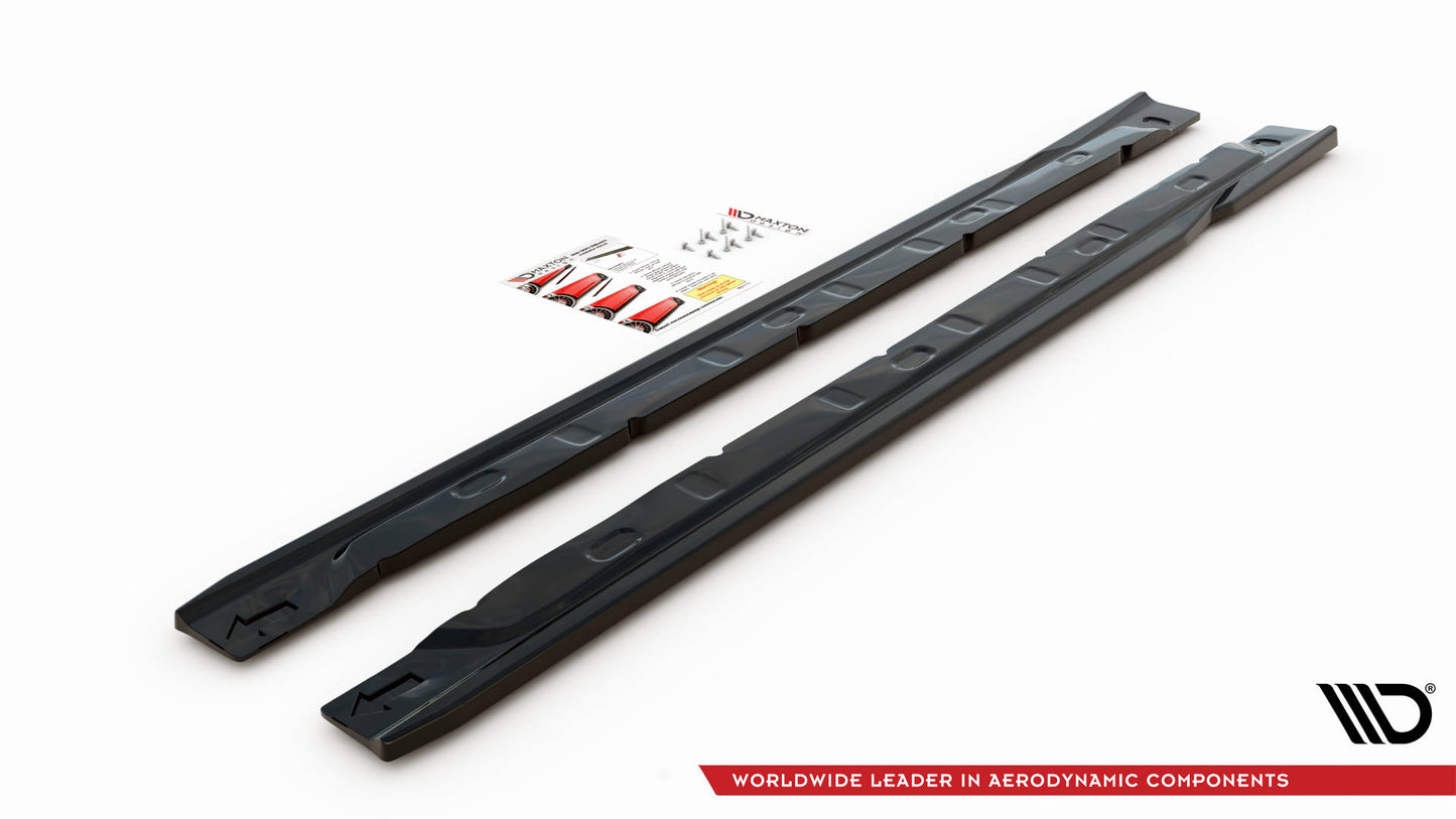 Side skirts diffusers renault clio mk5