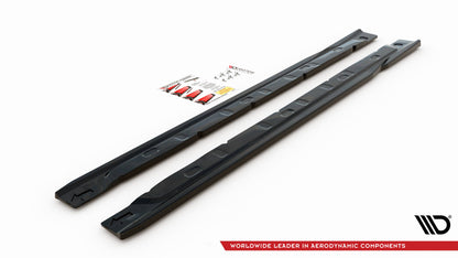 Side skirts diffusers renault clio mk5
