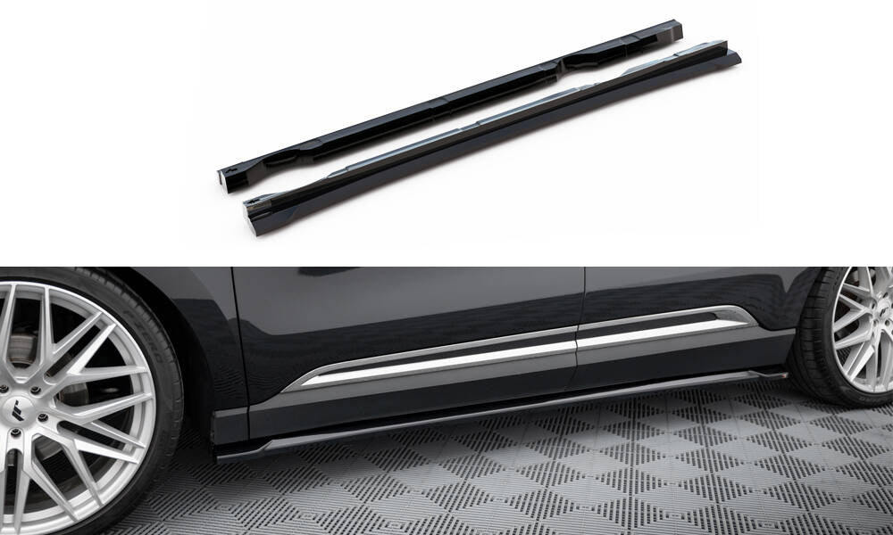Side skirts diffusers renault espace mk5 facelift
