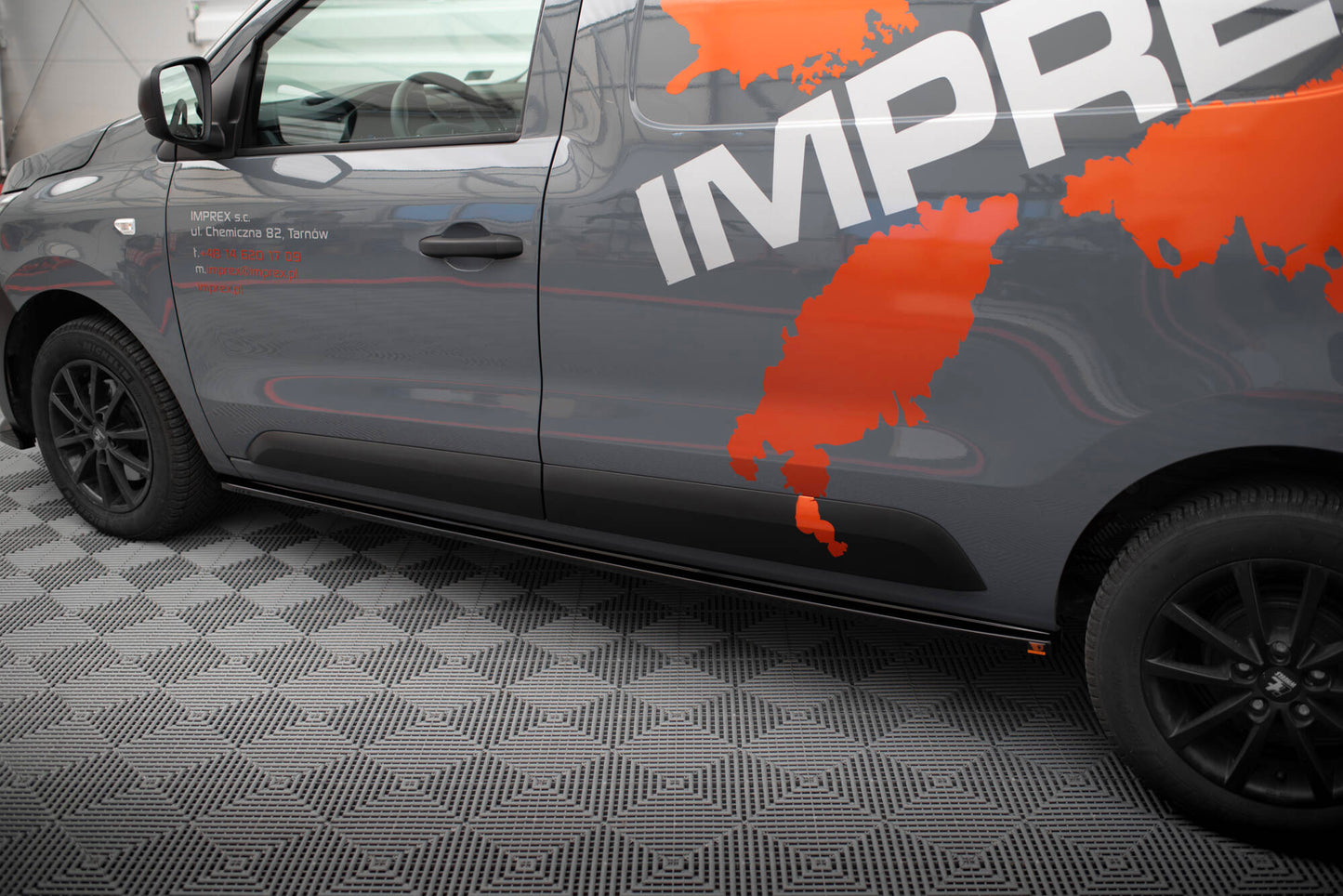 Side skirts diffusers renault express mk2