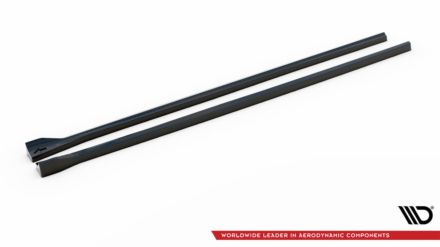 Side skirts diffusers renault megane gt line grandtour mk3 facelift