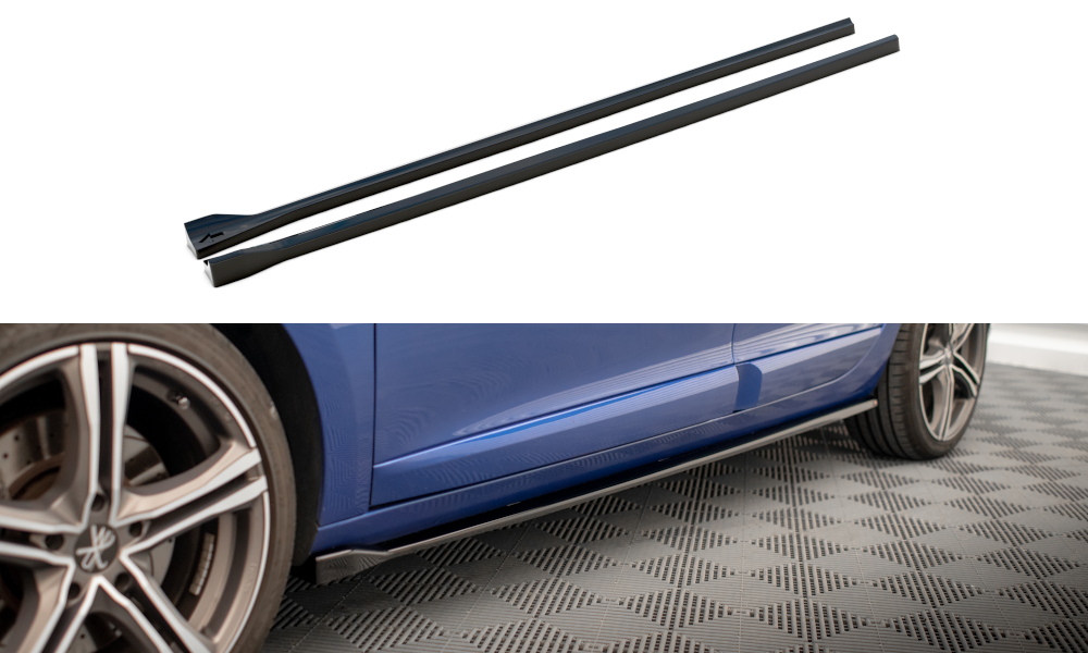 Side skirts diffusers renault megane gt line grandtour mk3 facelift