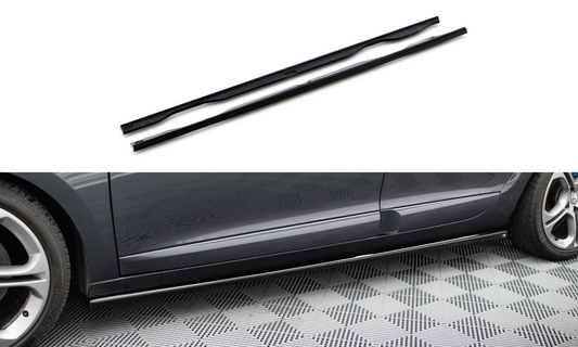 Side skirts diffusers renault megane gt mk3 facelift