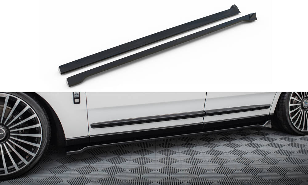 Side skirts diffusers rolls royce cullinan