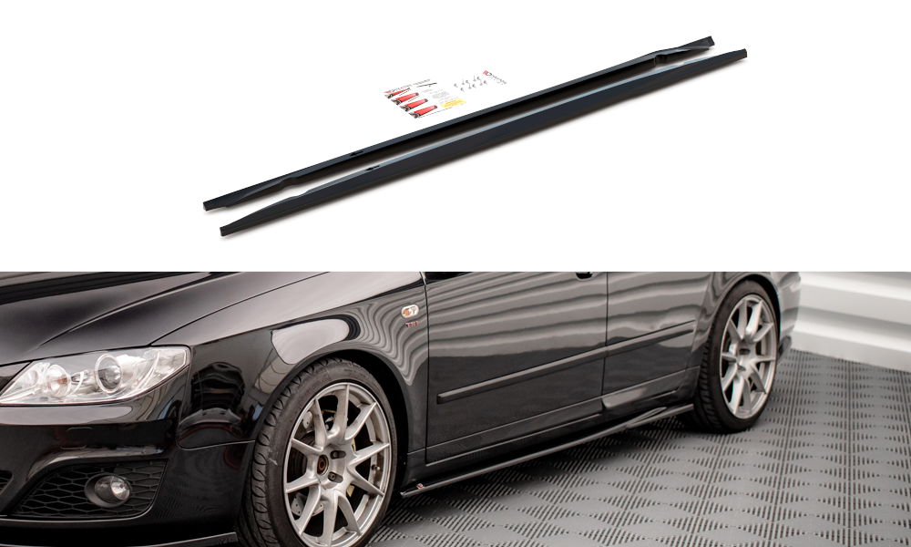 Side skirts diffusers seat exeo