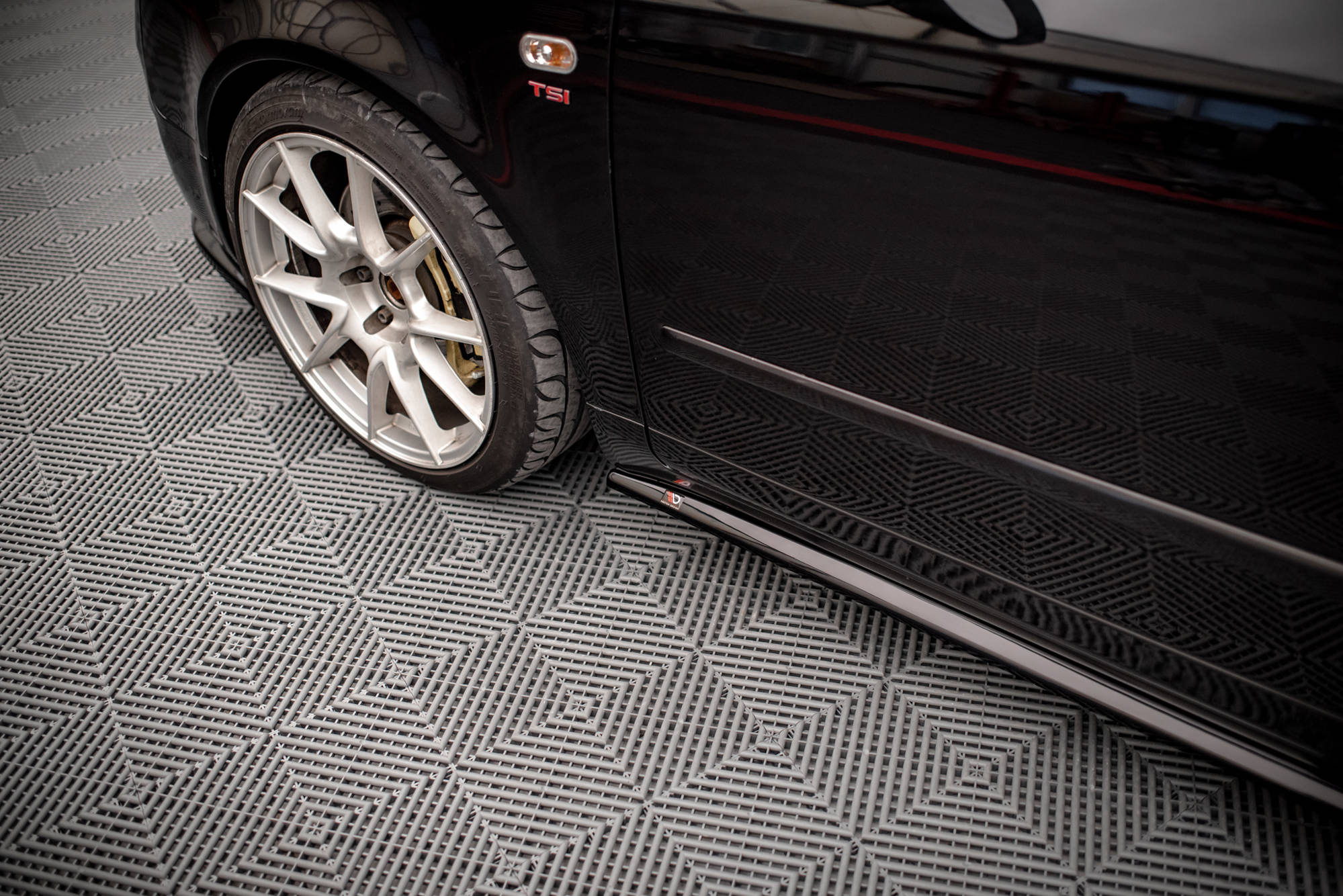 Side skirts diffusers seat exeo