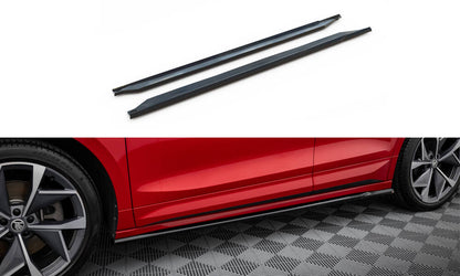 Side skirts diffusers skoda enyaq coupe iv rs