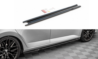 Side skirts diffusers skoda fabia mk3