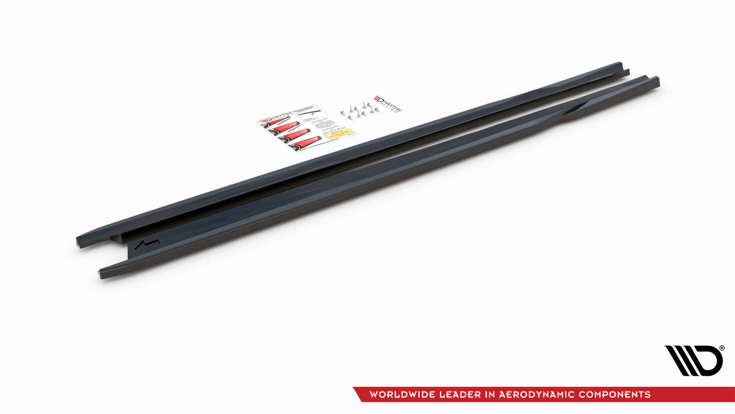 Side skirts diffusers skoda fabia mk3