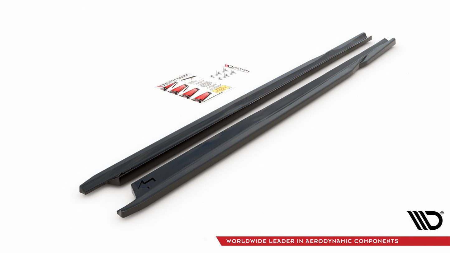 Side skirts diffusers skoda fabia mk3