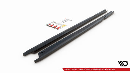 Side skirts diffusers skoda fabia mk3