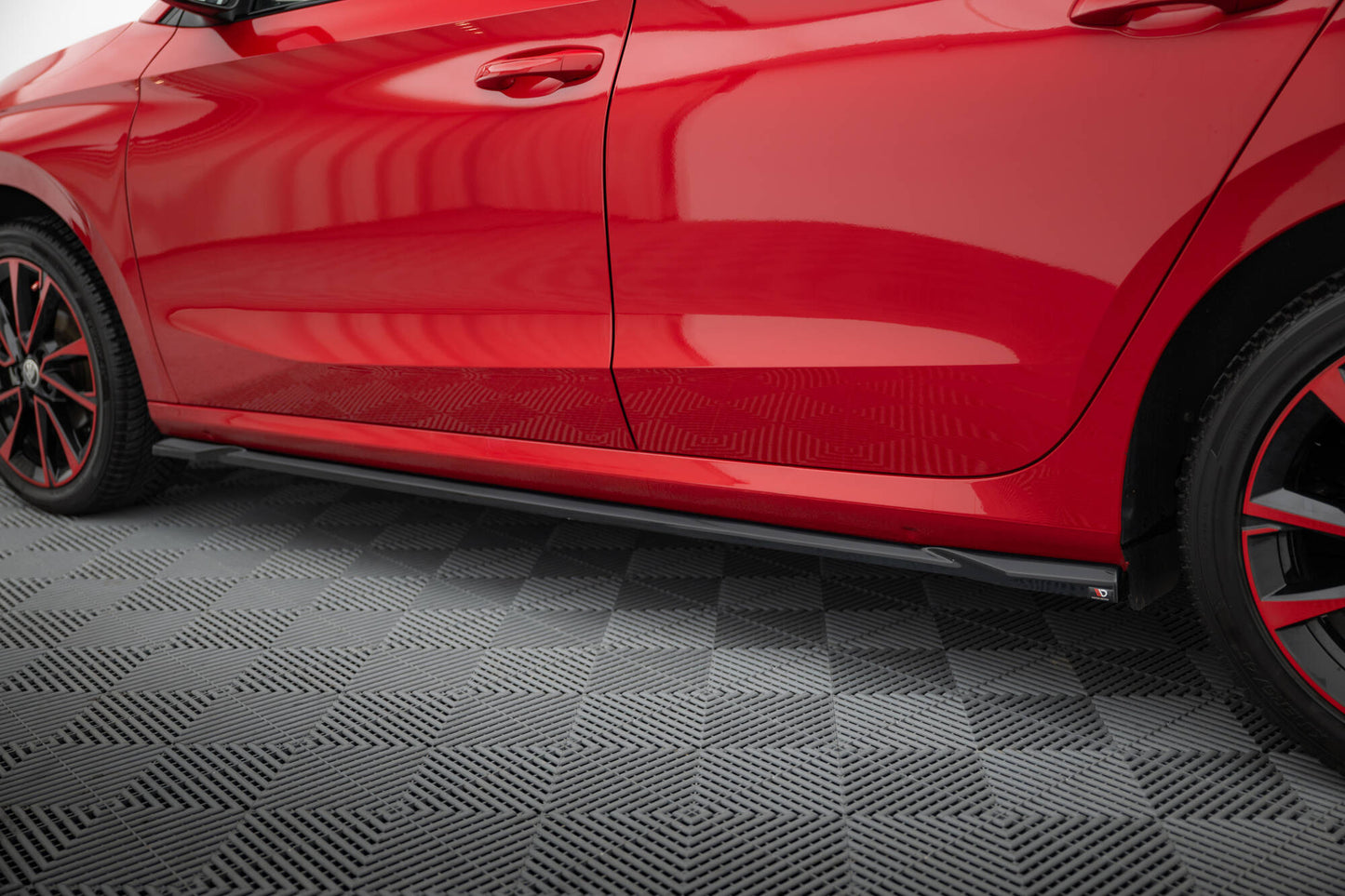 Side skirts diffusers skoda fabia mk4