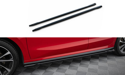Side skirts diffusers skoda fabia monte carlo mk4