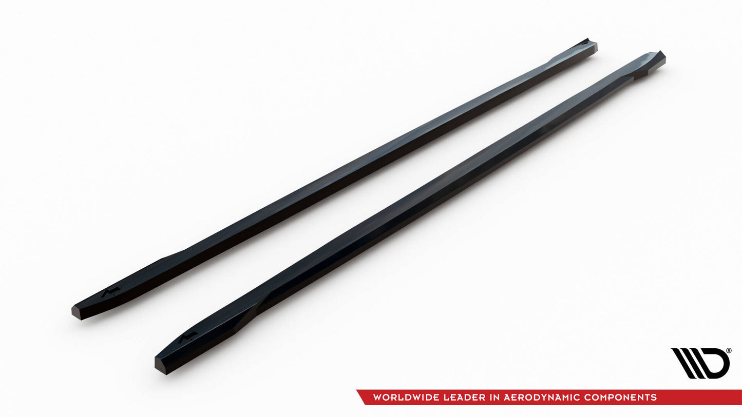 Side skirts diffusers skoda fabia monte carlo mk4