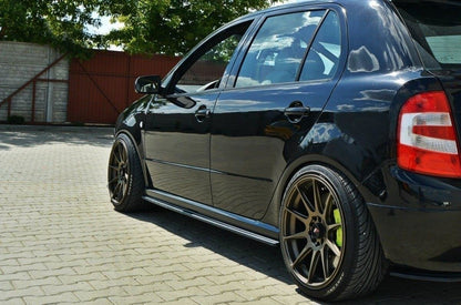 Side skirts diffusers skoda fabia rs mk1