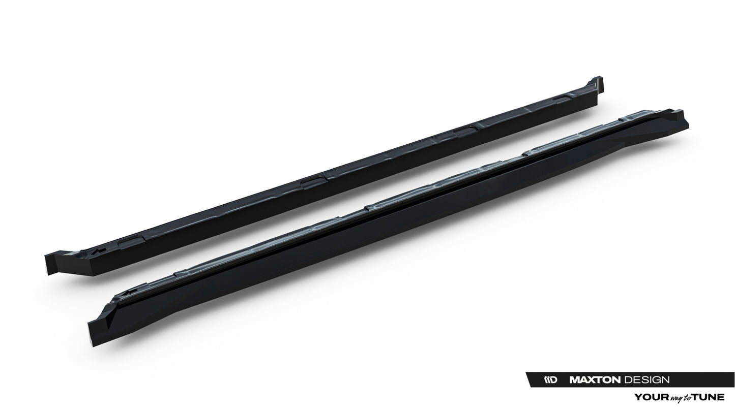 Side skirts diffusers skoda kodiaq sportline mk2
