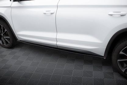 Side skirts diffusers skoda kodiaq sportline/rs mk1 / mk1 facelift