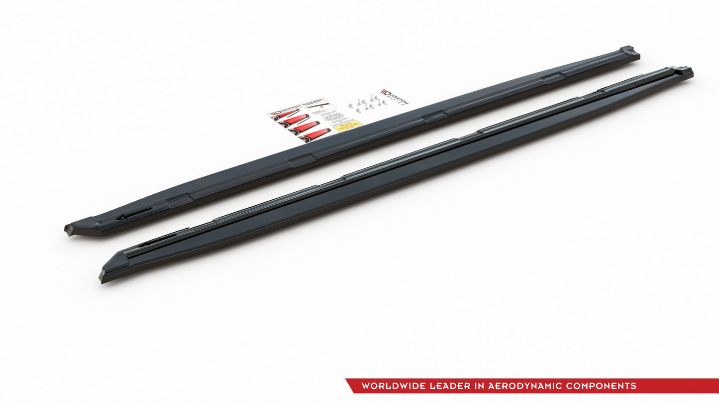 Side skirts diffusers skoda kodiaq sportline/rs mk1 (version with mudflaps)