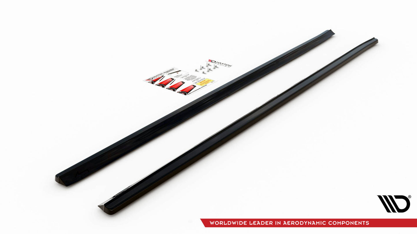 Side skirts diffusers skoda octavia rs mk2 / mk2 fl