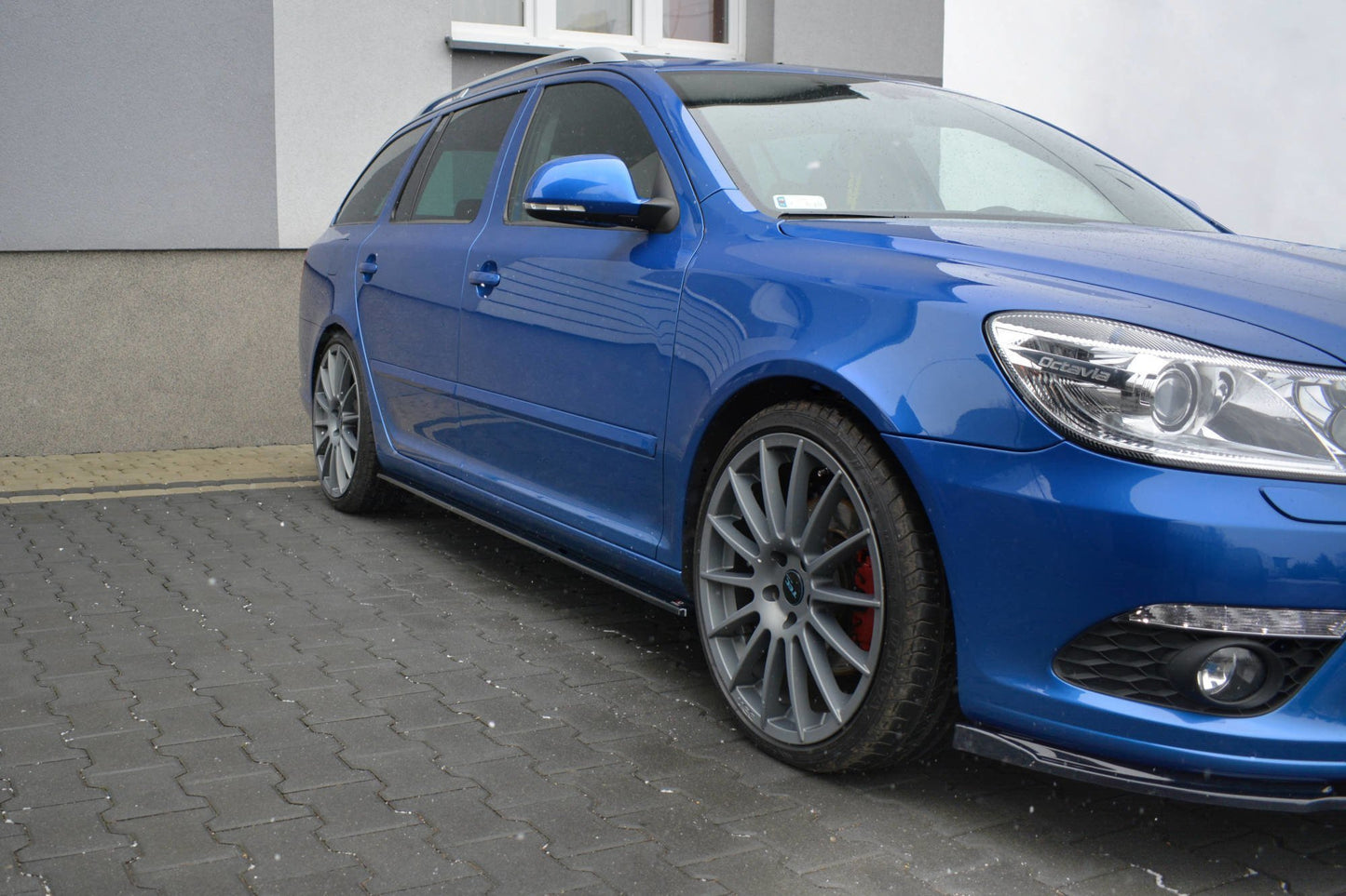 Side skirts diffusers skoda octavia rs mk2 / mk2 fl