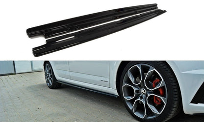 Side skirts diffusers skoda octavia rs mk3 / mk3 fl hatchback / kombi