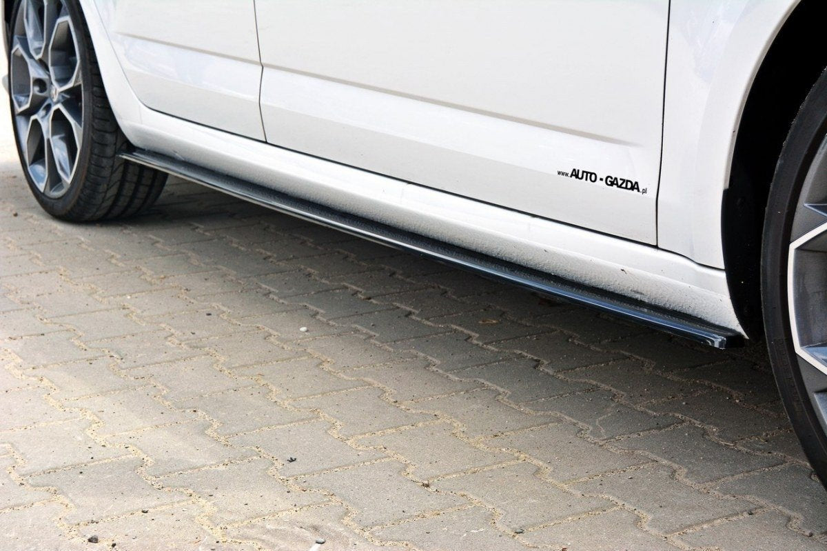 Side skirts diffusers skoda octavia rs mk3 / mk3 fl hatchback / kombi