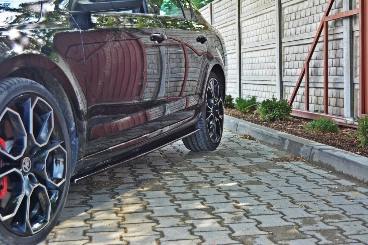 Side skirts diffusers skoda octavia rs mk3 / mk3 fl hatchback / kombi