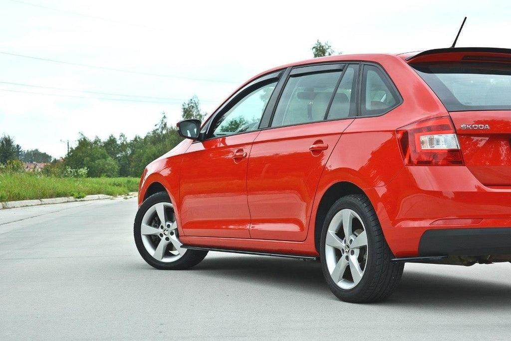 Side nederdele diffusorer Skoda Rapid