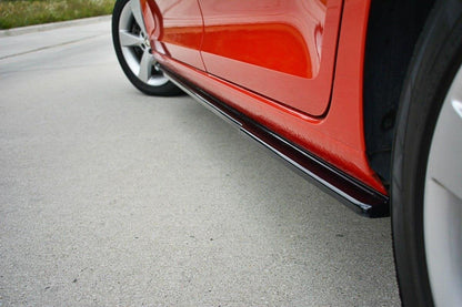 Side skirts diffusers skoda rapid
