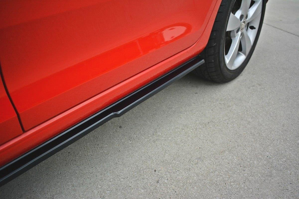 Side nederdele diffusorer Skoda Rapid
