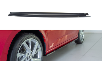 Side skirts diffusers skoda scala