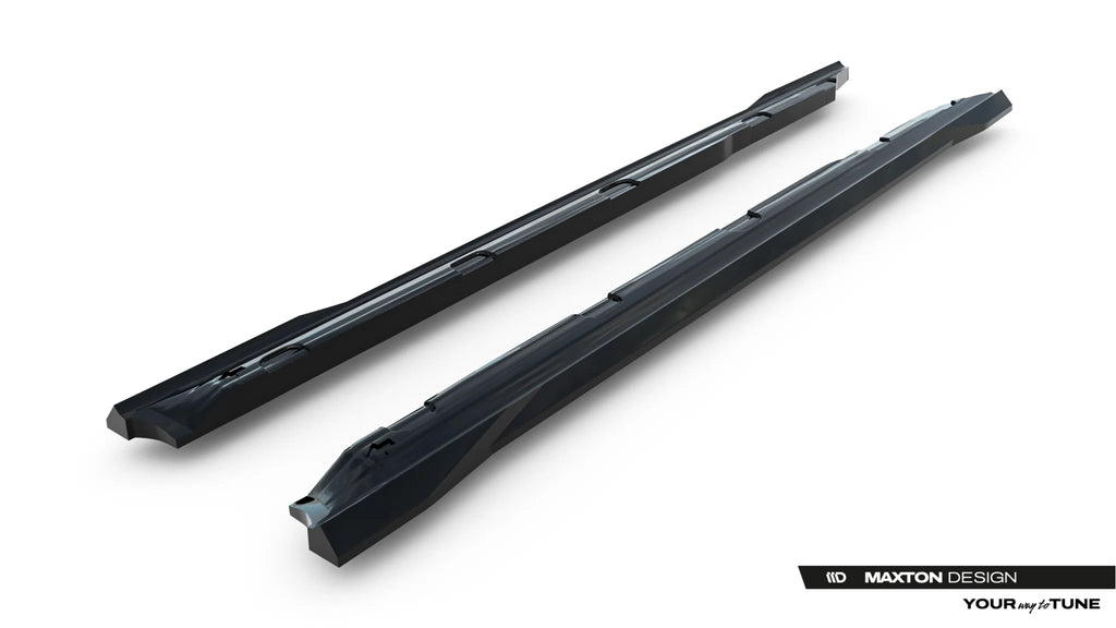 Side skirts diffusers skoda scala mk1 facelift
