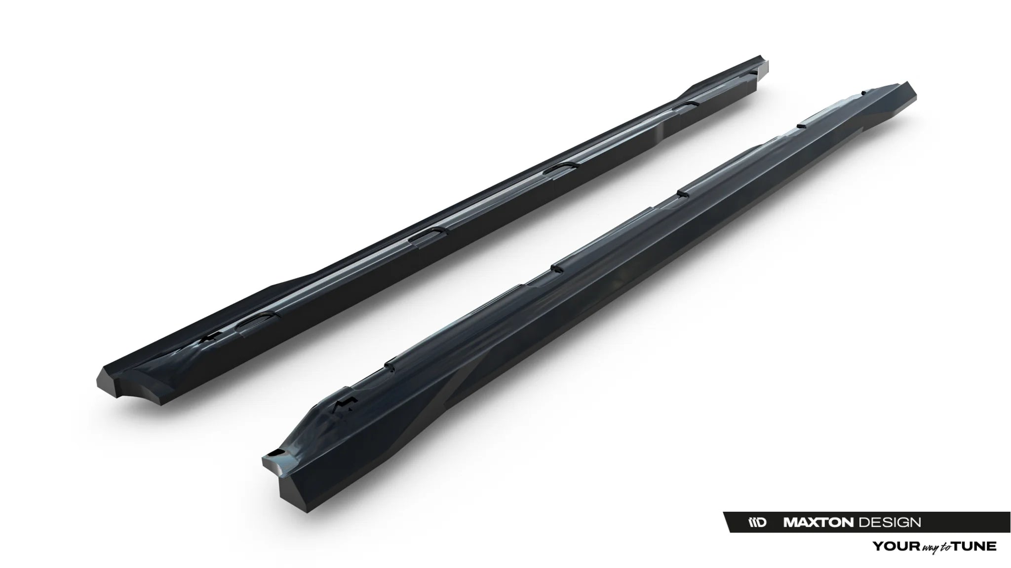 Side skirts diffusers skoda scala mk1 facelift