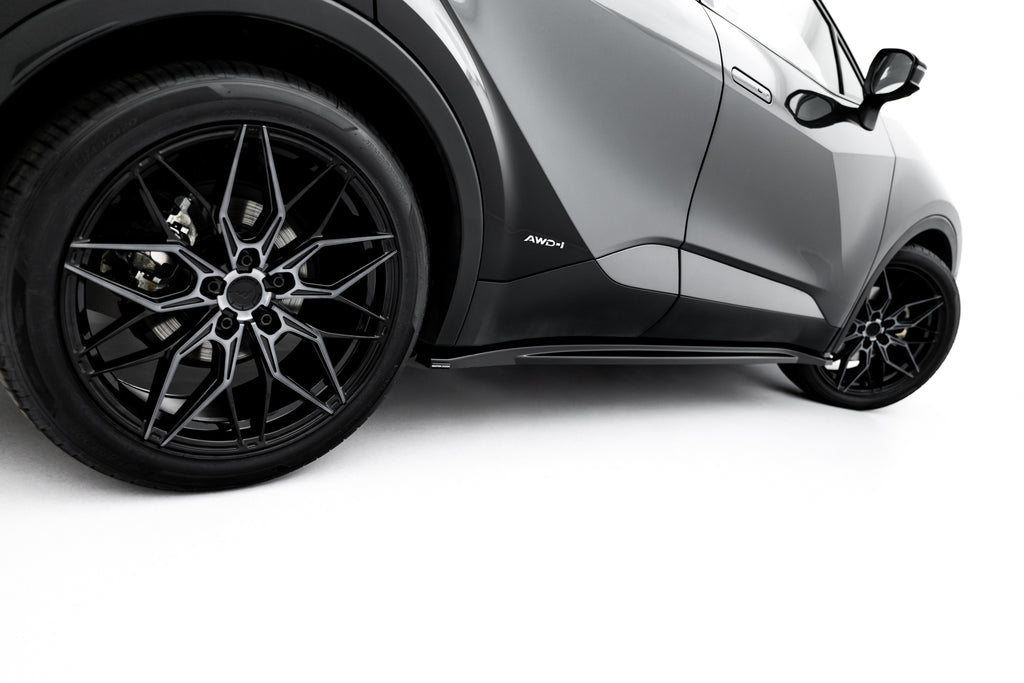 Side skirts diffusers toyota c-hr mk2